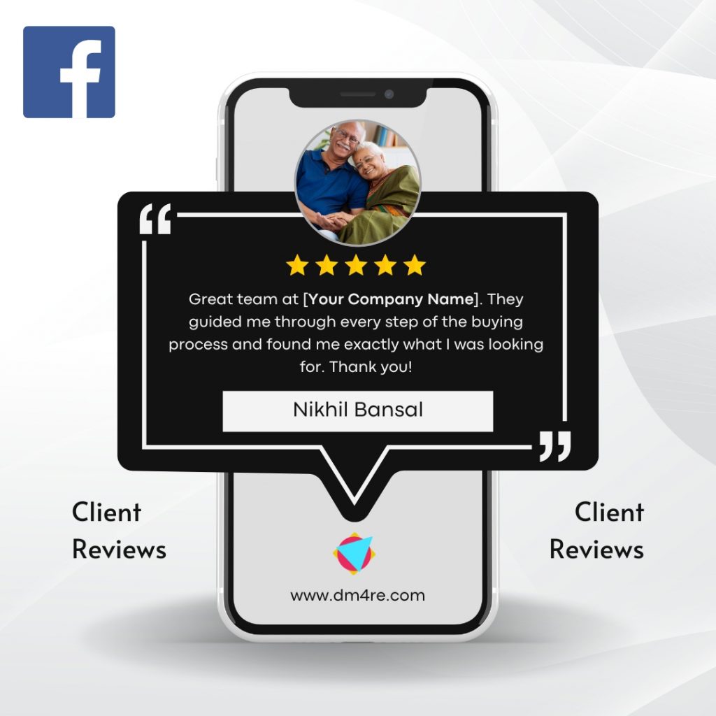 Facebook Indian Reviews Services for real estate business